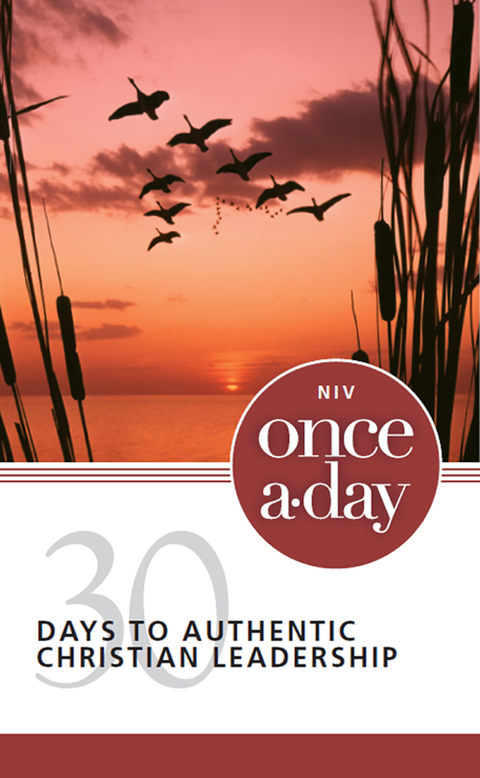 Cover image for book NIV, Once-A-Day:  30 Days to Authentic Christian Leadership
