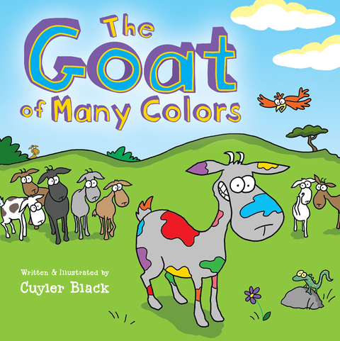 Cover image for book The Goat of Many Colors
