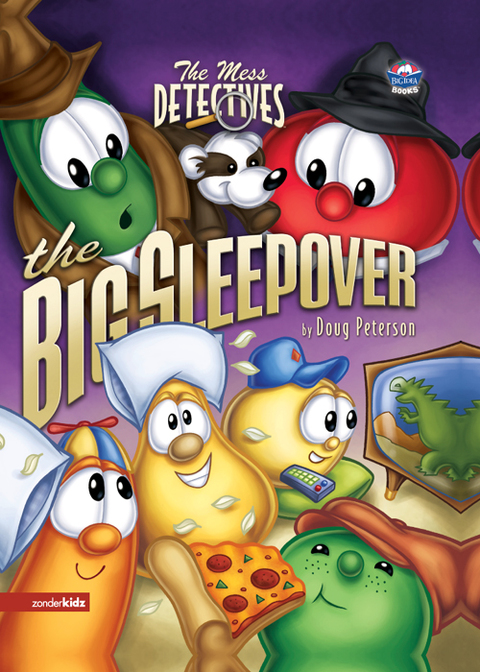 Cover image for book The Mess Detectives: The Big Sleepover