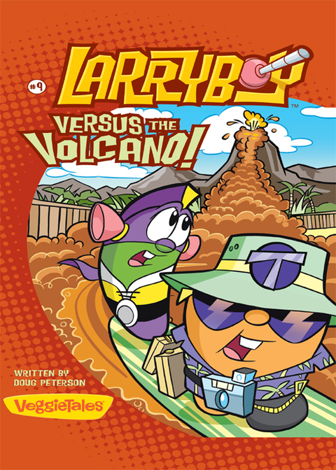 Cover image for book LarryBoy, Versus the Volcano