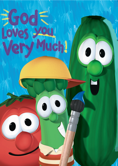 Cover image for book God Loves You Very Much / VeggieTales