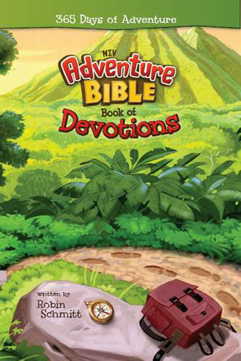 Cover image for book The Adventure Bible, NIV Book of Devotions