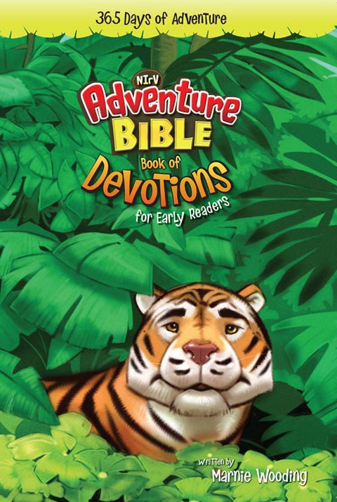 Cover image for book The Adventure Bible for NIrV: Book of Devotions for Early Readers