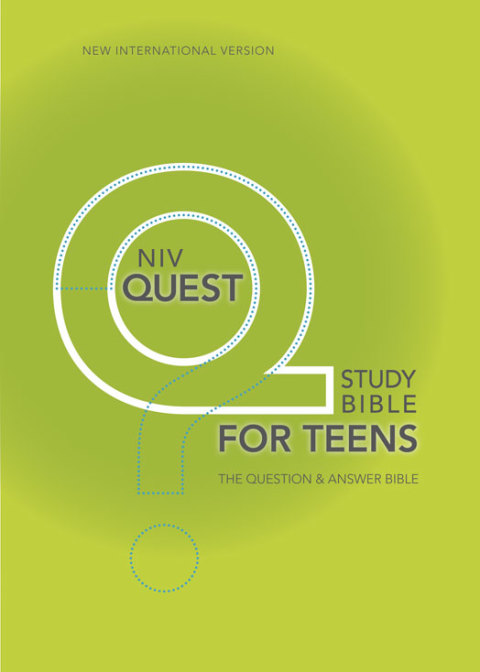 Cover image for book NIV, Quest Study Bible for Teens