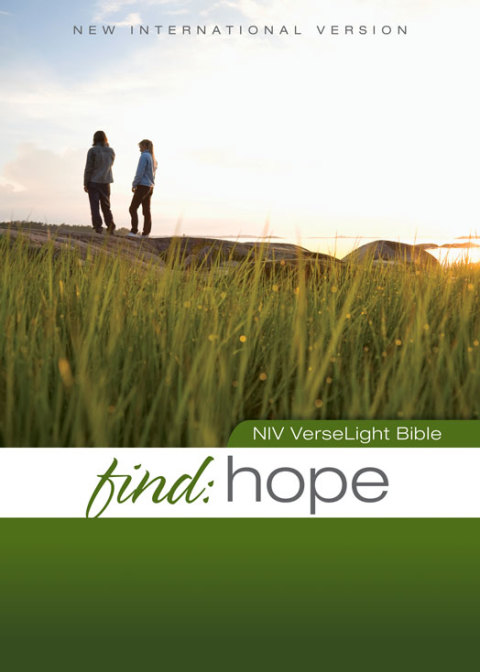 Cover image for book NIV, Find Hope: VerseLight Bible
