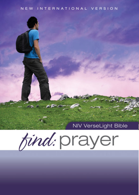 Cover image for book NIV, Find Prayer: VerseLight Bible