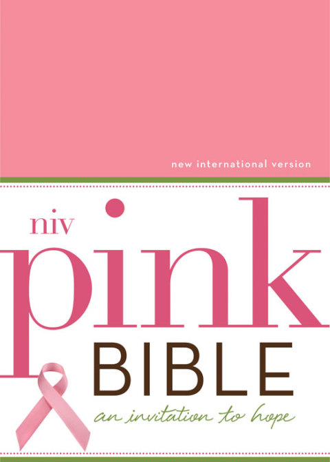 Cover image for book NIV, Pink Bible, Breast Cancer Edition