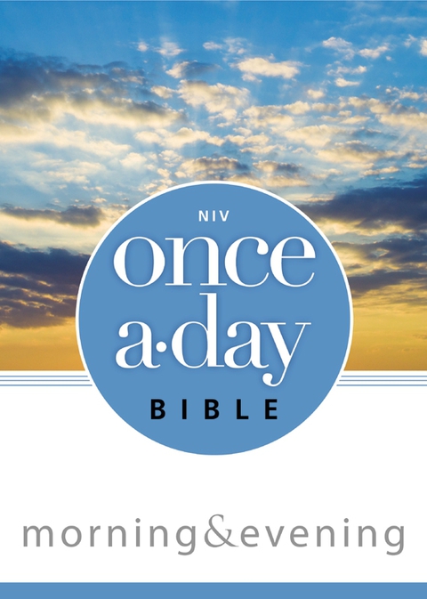 Cover image for book NIV, Once-A-Day:  Morning and Evening Bible