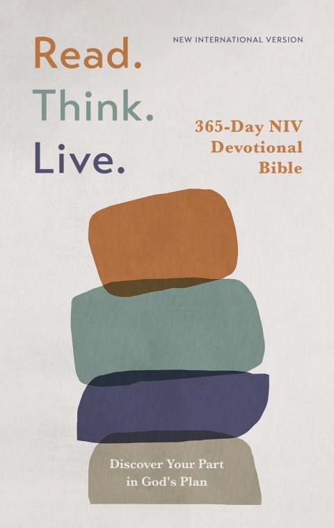 Cover image for book NIV, Read. Think. Live.