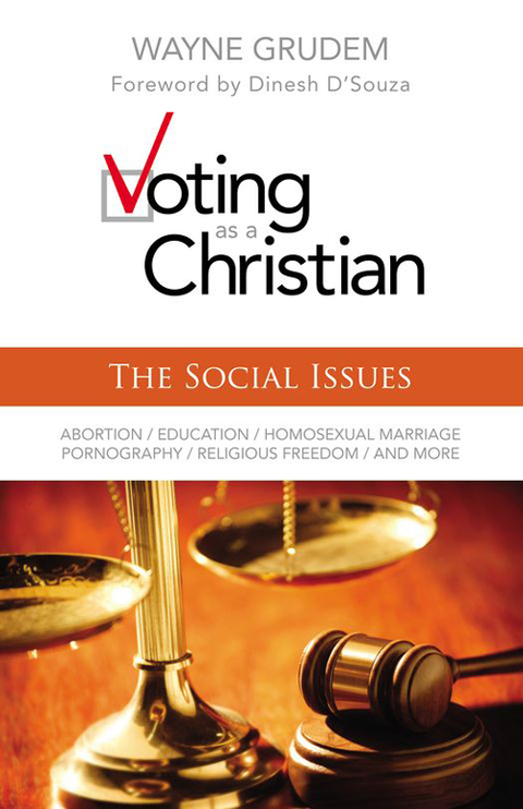 Cover image for book Voting as a Christian: The Social Issues