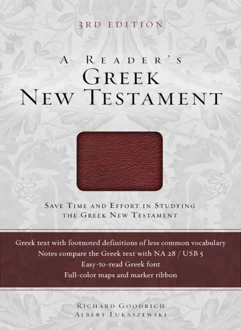 Cover image for book A Reader's Greek New Testament