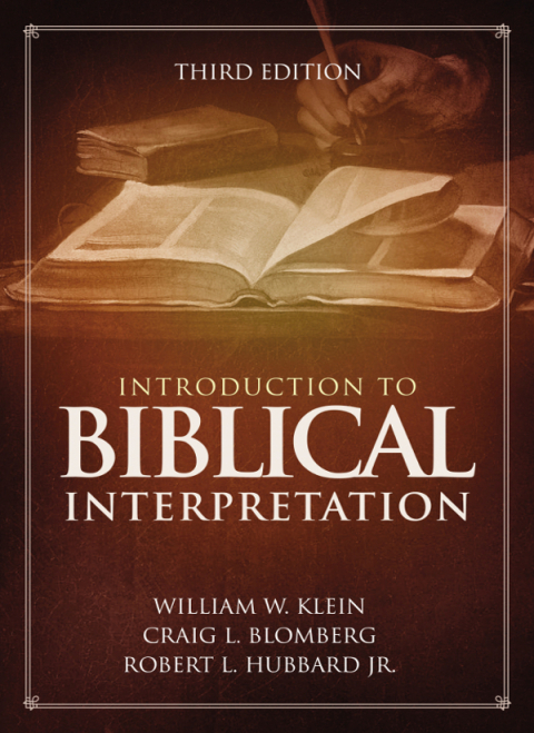 Cover image for book Introduction to Biblical Interpretation