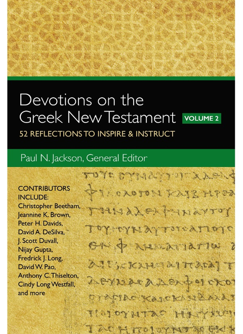 Cover image for book Devotions on the Greek New Testament, Volume Two