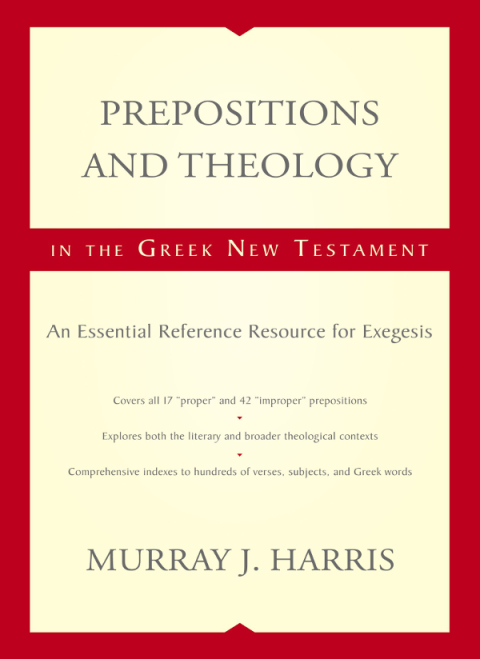 Cover image for book Prepositions and Theology in the Greek New Testament