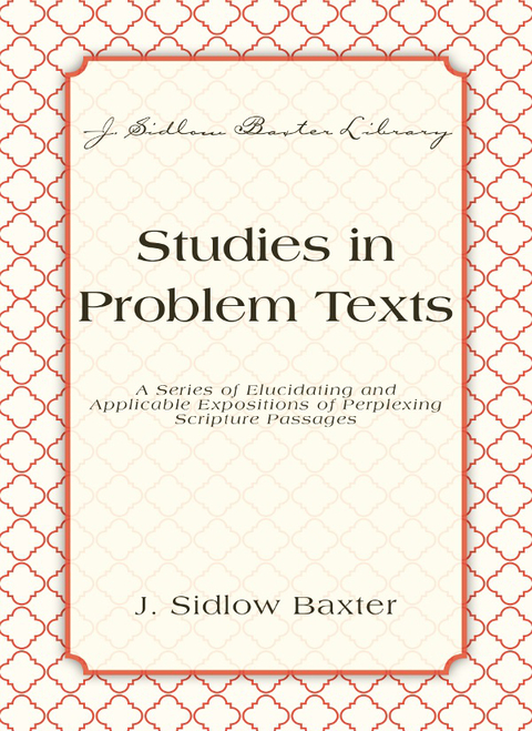 Cover image for book Studies In Problem Texts