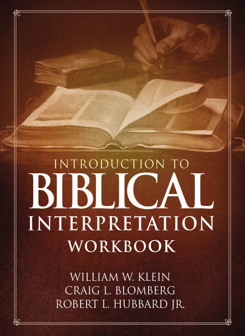 Cover image for book Introduction to Biblical Interpretation Workbook