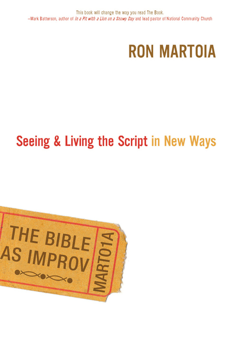 Cover image for book The Bible as Improv