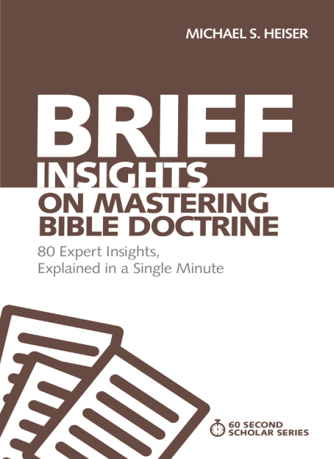 Cover image for book Brief Insights on Mastering Bible Doctrine
