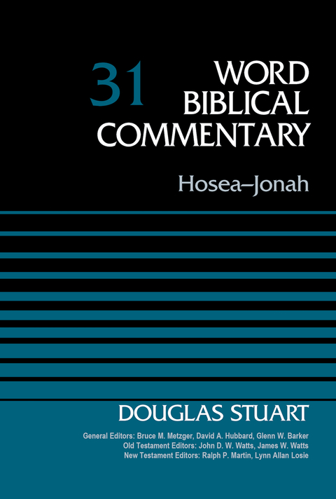 Cover image for book Hosea-Jonah, Volume 31