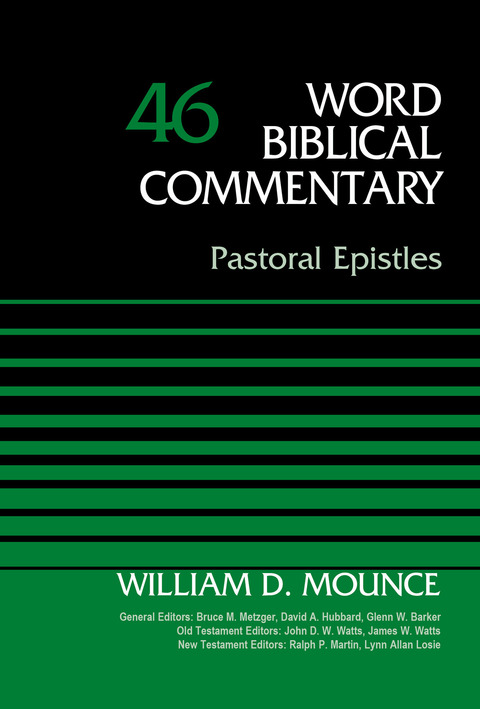 Cover image for book Pastoral Epistles, Volume 46