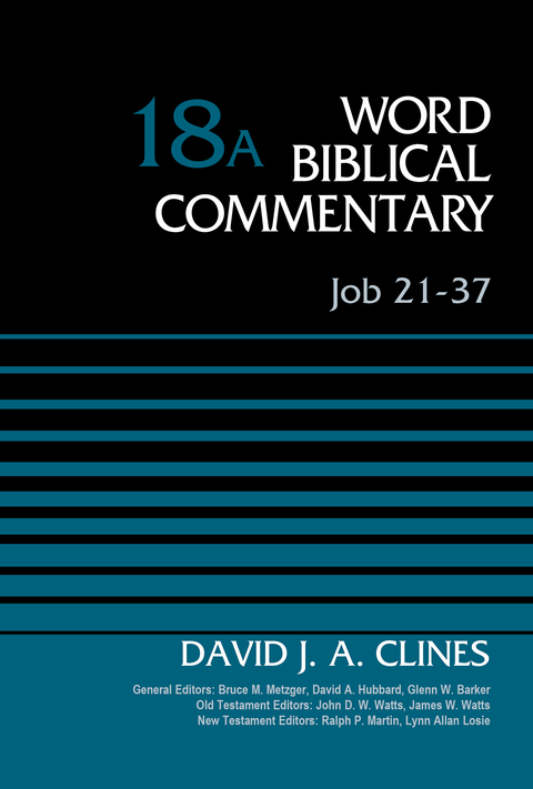 Cover image for book Job 21-37, Volume 18A