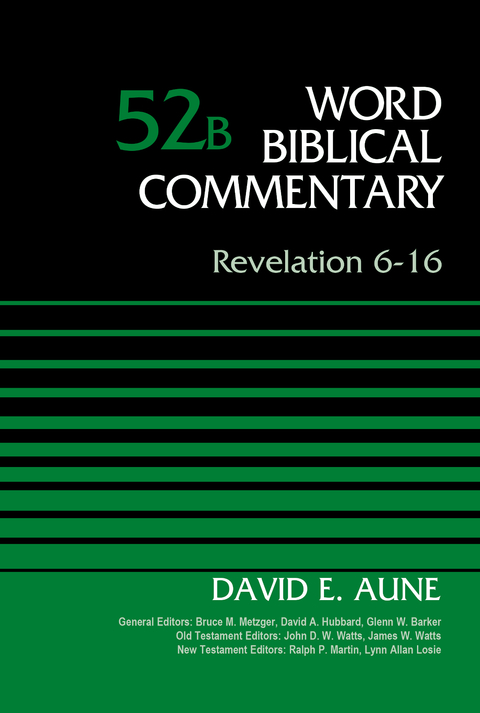 Cover image for book Revelation 6-16, Volume 52B