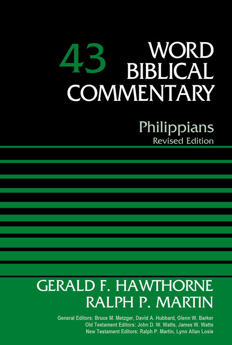 Cover image for book Philippians, Volume 43