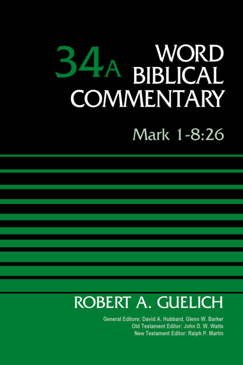 Cover image for book Mark 1-8:26, Volume 34A