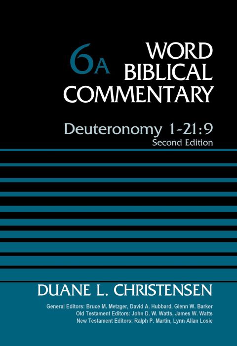 Cover image for book Deuteronomy 1-21:9, Volume 6A