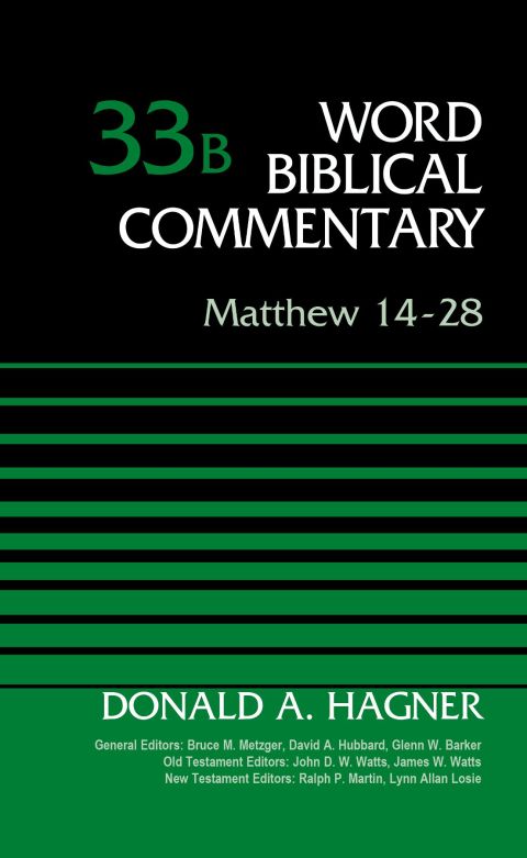 Cover image for book Matthew 14-28, Volume 33B