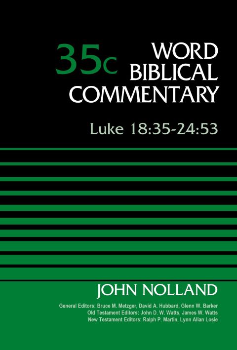 Cover image for book Luke 18:35-24:53, Volume 35C