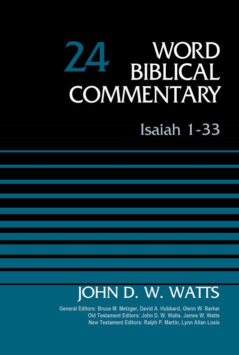 Cover image for book Isaiah 1-33, Volume 24