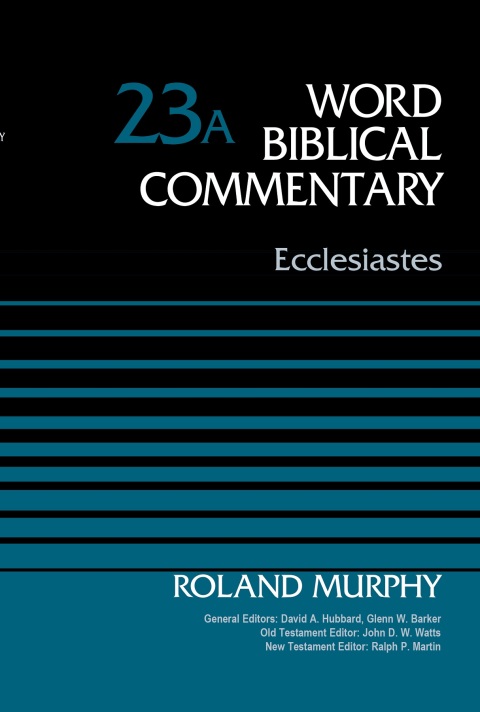 Cover image for book Ecclesiastes, Volume 23A