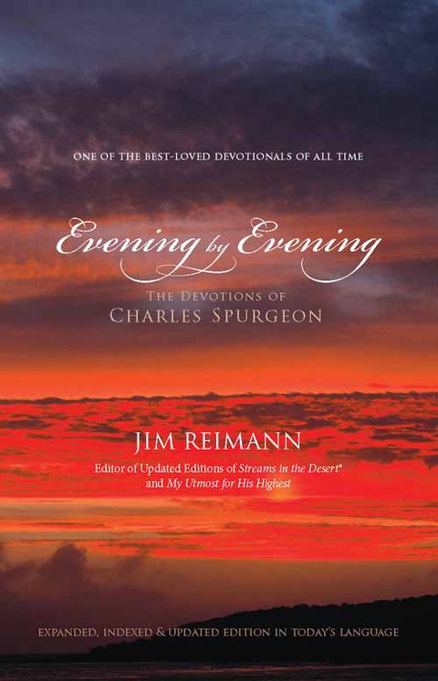 Cover image for book Evening by Evening