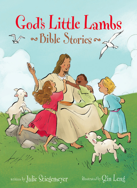 Cover image for book God's Little Lambs Bible Stories
