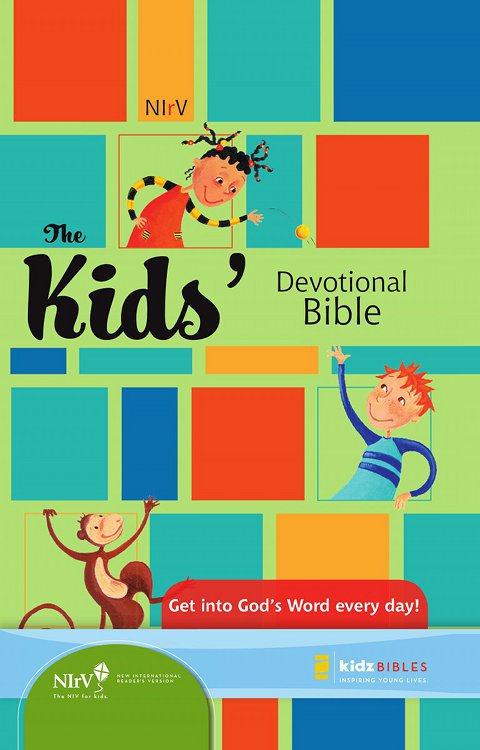 Cover image for book NIrV, The Kid's Devotional Bible