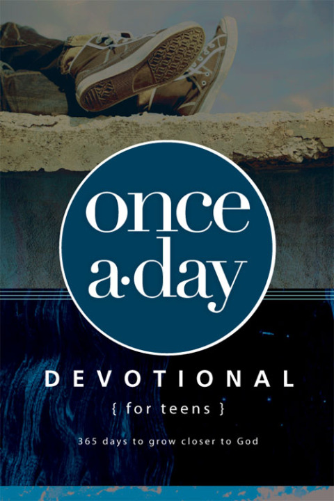 Cover image for book Once-A-Day Devotional for Teens