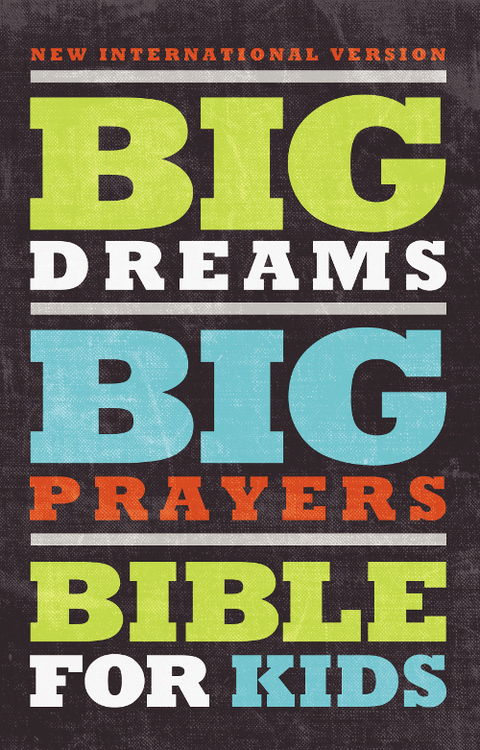 Cover image for book NIV, Big Dreams Big Prayers Bible for Kids