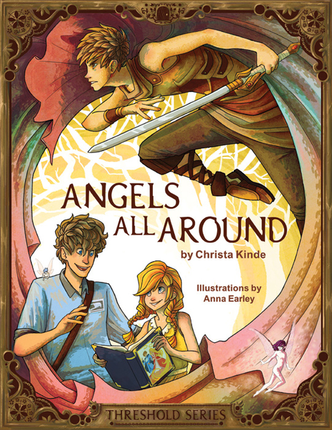Cover image for book Angels All Around (Threshold Series Prequel)