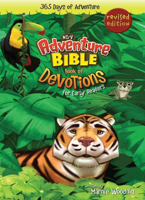 Cover image for book Adventure Bible Book of Devotions for Early Readers, NIrV