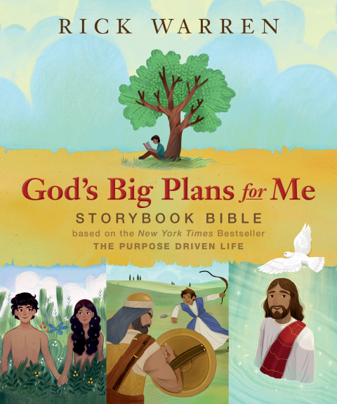 Cover image for book God's Big Plans for Me Storybook Bible