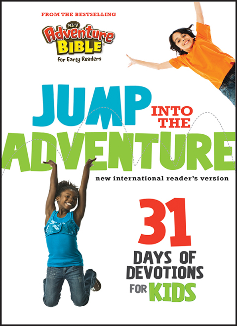Cover image for book Jump into the Adventure: 31 Days of Devotions for Kids