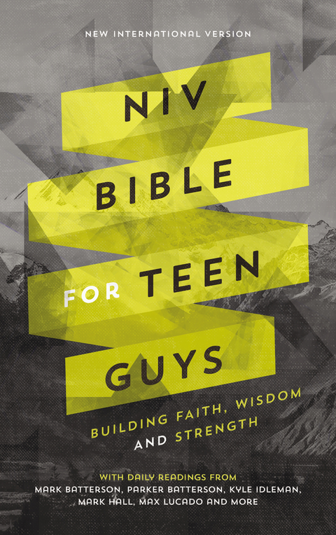 Cover image for book NIV, Bible for Teen Guys