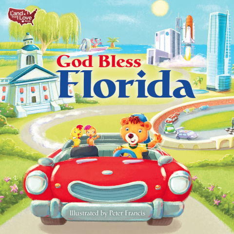 Cover image for book God Bless Florida