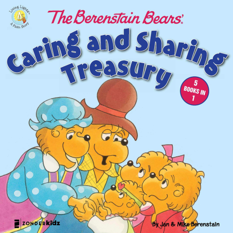 Cover image for book The Berenstain Bears' Caring and Sharing Treasury