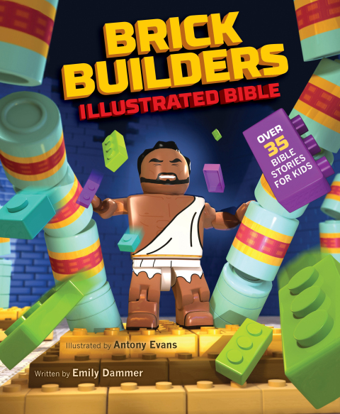 Cover image for book Brick Builder's Illustrated Bible