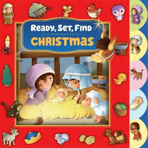 Cover image for book Ready, Set, Find Christmas