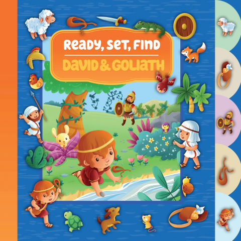 Cover image for book Ready, Set, Find David and Goliath