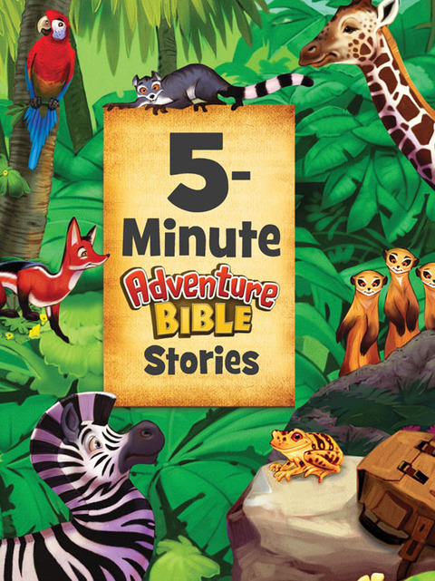 Cover image for book 5-Minute Adventure Bible Stories