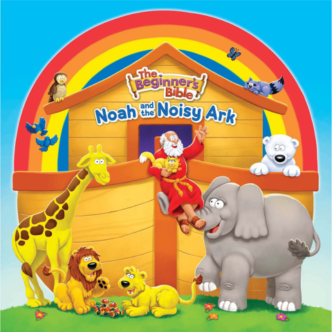 Cover image for book The Beginner's Bible Noah and the Noisy Ark